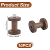 Wood Bobbins FIND-WH0110-858-2