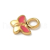 Ion Plating(IP) 304 Stainless Steel Enamel Charms STAS-G351-01G-03-2