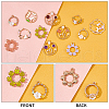   24Pcs 12 Style Alloy Enamel Pendants ENAM-PH0001-89-5