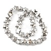 Electroplate Glass Beads Strands EGLA-V001-03D-2