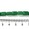 Dyed Natural Malaysia Jade Beads Strands G-G085-A05-01-4