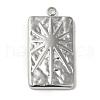 Non-Tarnish 304 Stainless Steel Pendants STAS-E216-216P-1