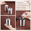 304 Stainless Steel Car Ashtray with Lid AJEW-WH0307-36-3