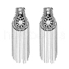 SUPERFINDINGS 2Pcs Fashionable Tassel Epaulettes FIND-FH0008-80P-1