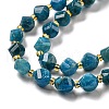 Natural Apatite Beads Strands G-M443-B06-02-4