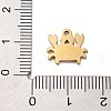 Ion Plating(IP) 201 Stainless Steel Charms STAS-A101-01A-05G-3