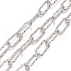 304 Stainless Steel Paperclip Chains CHS-A007-01P-1