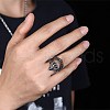 Men's Stainless Steel Finger Rings RJEW-BB29907-12-2