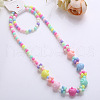 Plastic Beaded Necklaces & Beaded Bracelets WG32877-06-1