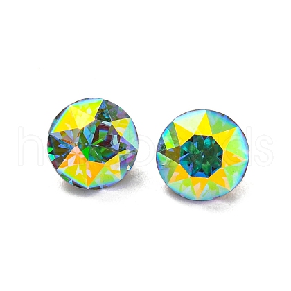 Glass Rhinestone Cabochons RGLA-M017-O01-202ST-1