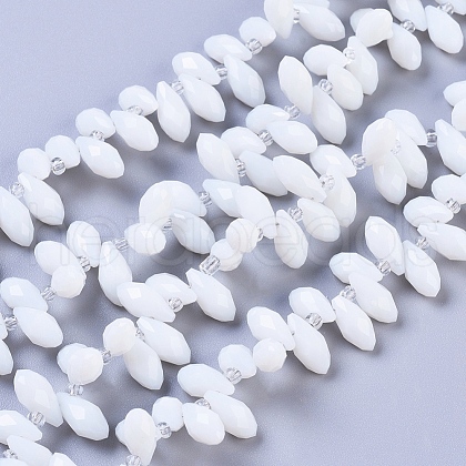 Glass Beads Strands EGLA-L020-J03-1