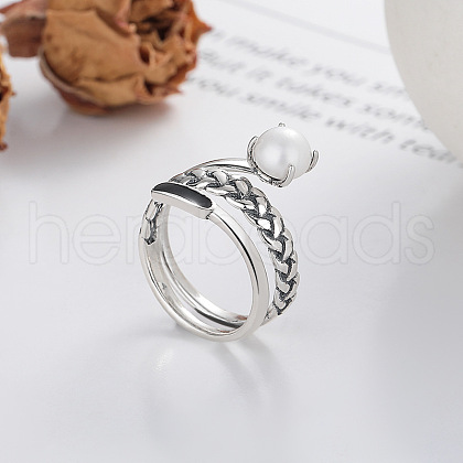 925 Sterling Silver Enamel Cuff Rings FS-WG7FC26-01-1