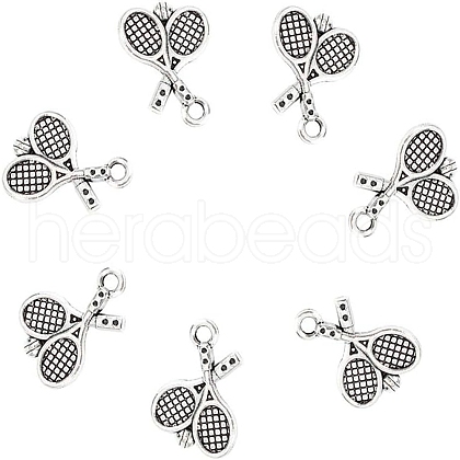 Unicraftale 80Pcs Tibetan Style Zinc Alloy Pendants TIBEP-UN0001-01-1
