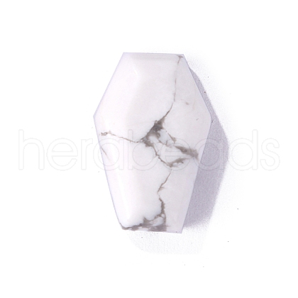Natural Howlite Polygon Display Decoration PW-WGD13A3-06-1