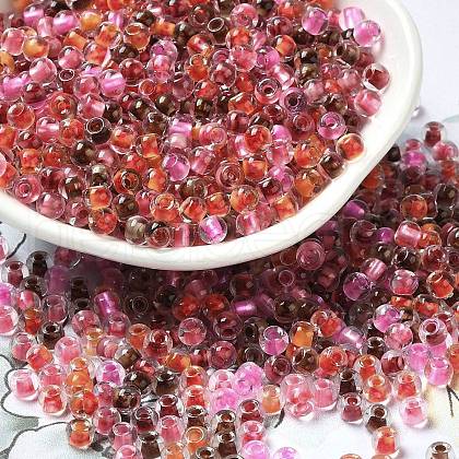 Transparent Glass Round Seed Beads X1-SEED-B001-05A-15-1