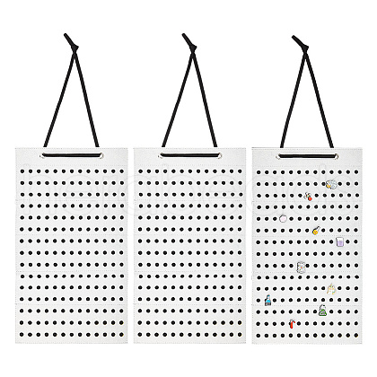 Felt Wall-Mounted Jewelry Hanging Rolls AJEW-WH0314-564A-1