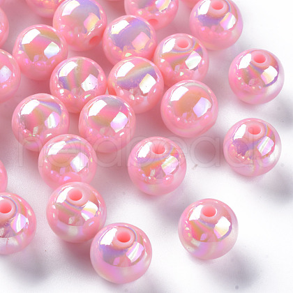 Opaque Acrylic Beads MACR-S370-D12mm-A01-1