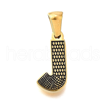 Golden 304 Stainless Steel Pendants STAS-K300-01G-J-1