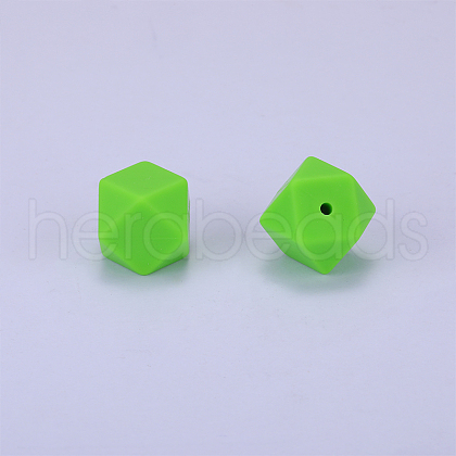 Hexagonal Silicone Beads SI-JX0020A-119-1