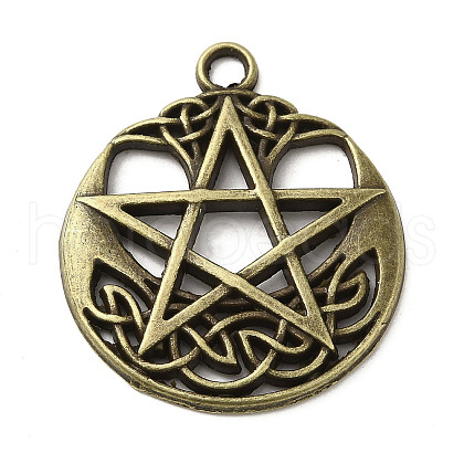 Tibetan Style Alloy Pendants PALLOY-M217-22AB-1