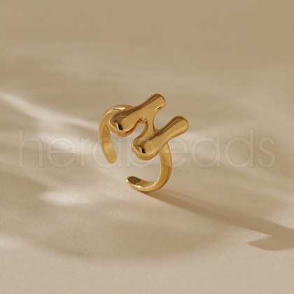 Brass Cuff Rings for Women FS-WG541EE-14-1