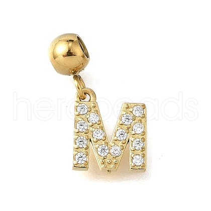 304 Stainless Steel Rhinstone Pendant STAS-H202-50G-M-1