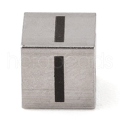 Tarnish Resistant 201 Stainless Steel European Beads STAS-M058-01I-P-1