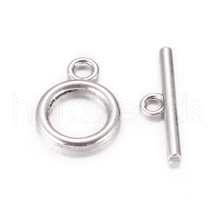 Tibetan Style Alloy Toggle Clasps LF0273Y-1