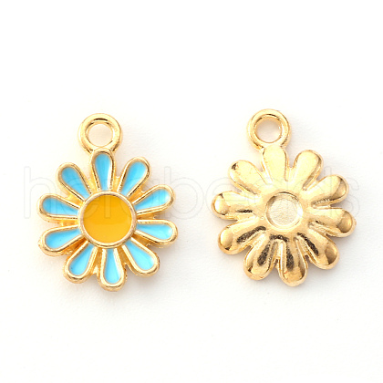 Alloy Enamel Charms ENAM-S121-049B-1