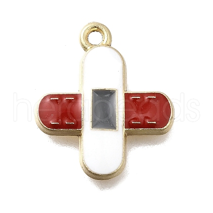 Medical Theme Alloy Enamel Pendants FIND-G090-02C-03-1