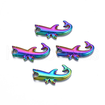 Rainbow Color Alloy Pendants PALLOY-N156-202-1