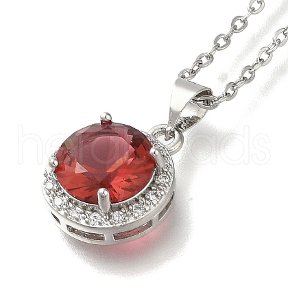304 Stainless Steel Cable Chain Necklaces NJEW-H040-22P-07-1