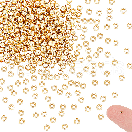 Unicraftale 400Pcs 304 Stainless Steel Spacer Beads STAS-UN0057-70-1