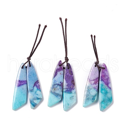 Natural Calcite Pendants X-G-K317-F06-1