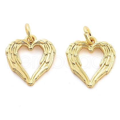 Rack Plating Brass Pendants KK-S371-04G-01-1