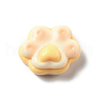 Opaque Resin Cabochons RESI-C056-02B-1