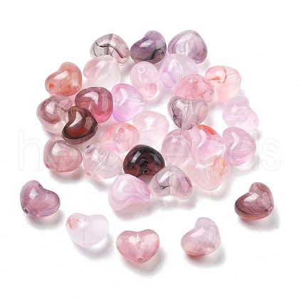 Transparent Acrylic Beads TACR-P013-A08-B-1