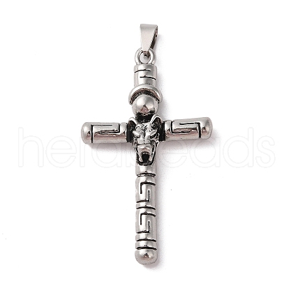 Tibetan Style Alloy Pendants FIND-B040-02AS-1