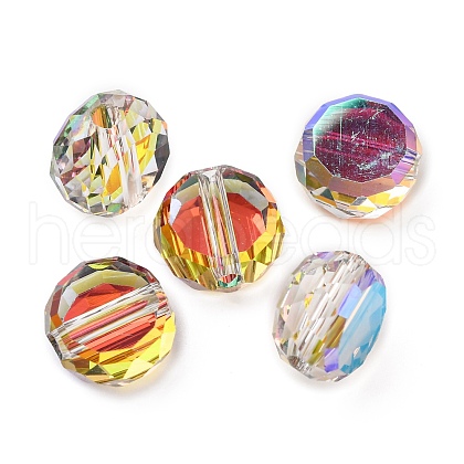 Electroplate Glass Beads EGLA-U003-01A-HP02-1