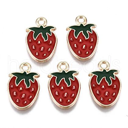 Alloy Enamel Pendants ENAM-S115-026-1