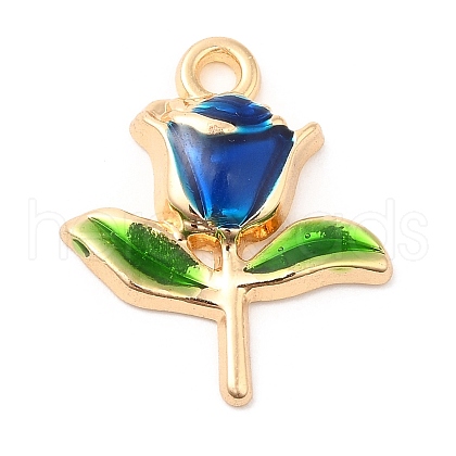 Alloy Enamel Pendants ENAM-C017-01B-1