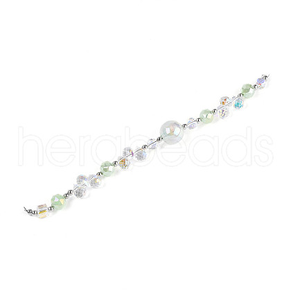 Glass and Acrylic and CCB Beads Strands MAK-T011-05E-1