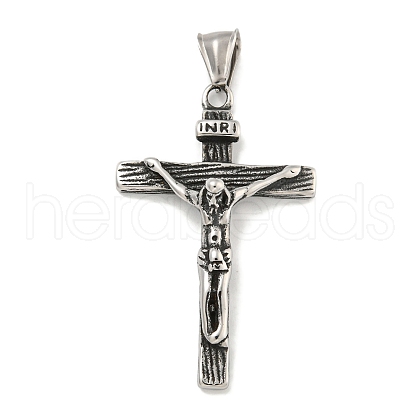 316 Surgical Stainless Steel Pendants STAS-E212-39AS-1