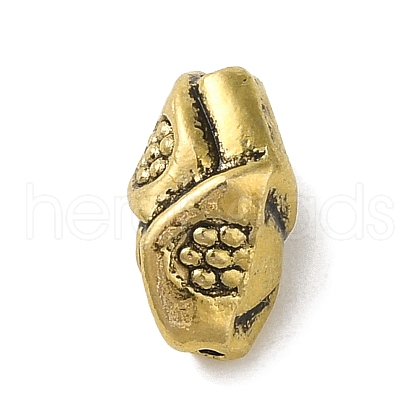 Tibetan Style Alloy Beads TIBEB-L007-02AG-1