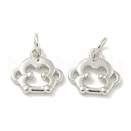 Rack Plating Brass Pendants KK-K386-01G-P-1