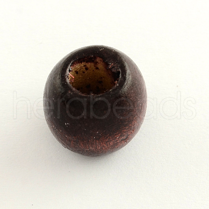 Dyed Natural Wood Beads X-WOOD-Q007-16mm-11-LF-1