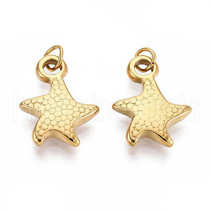 304 Stainless Steel Pendants STAS-N115-06G-1