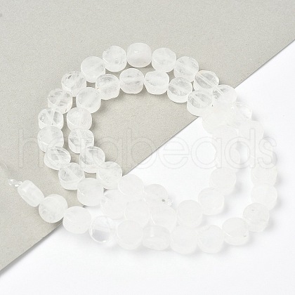Natural Quartz Crystal Beads Strands G-M454-B03-1