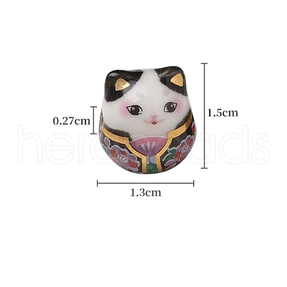 Handmade Porcelain Beads PW-WG5F271-01-1