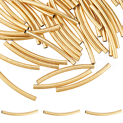 Unicraftale 304 Stainless Steel Tube Beads STAS-UN0054-19-1